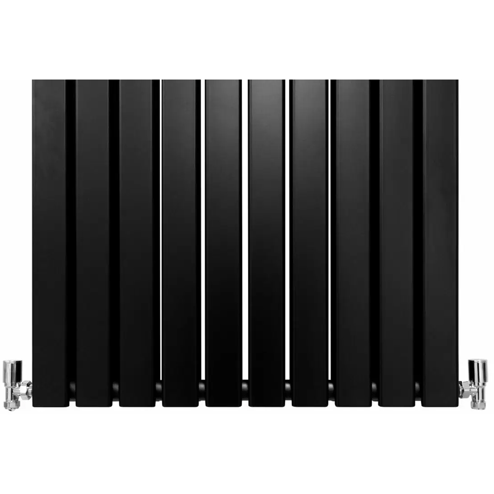 MonsterShop Black Flat Radiator 1600 x 700mm Image 3