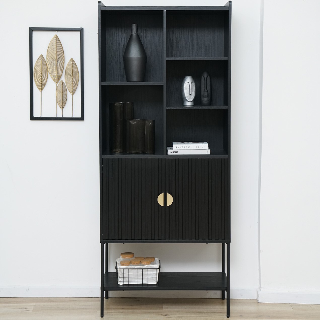 Huxley Display Cabinet - Black Image