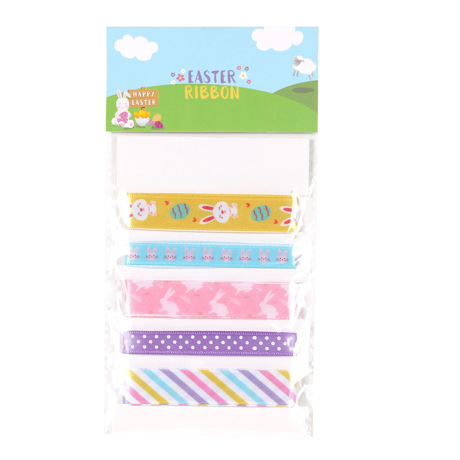 Pack of Five Easter Ribbons Image