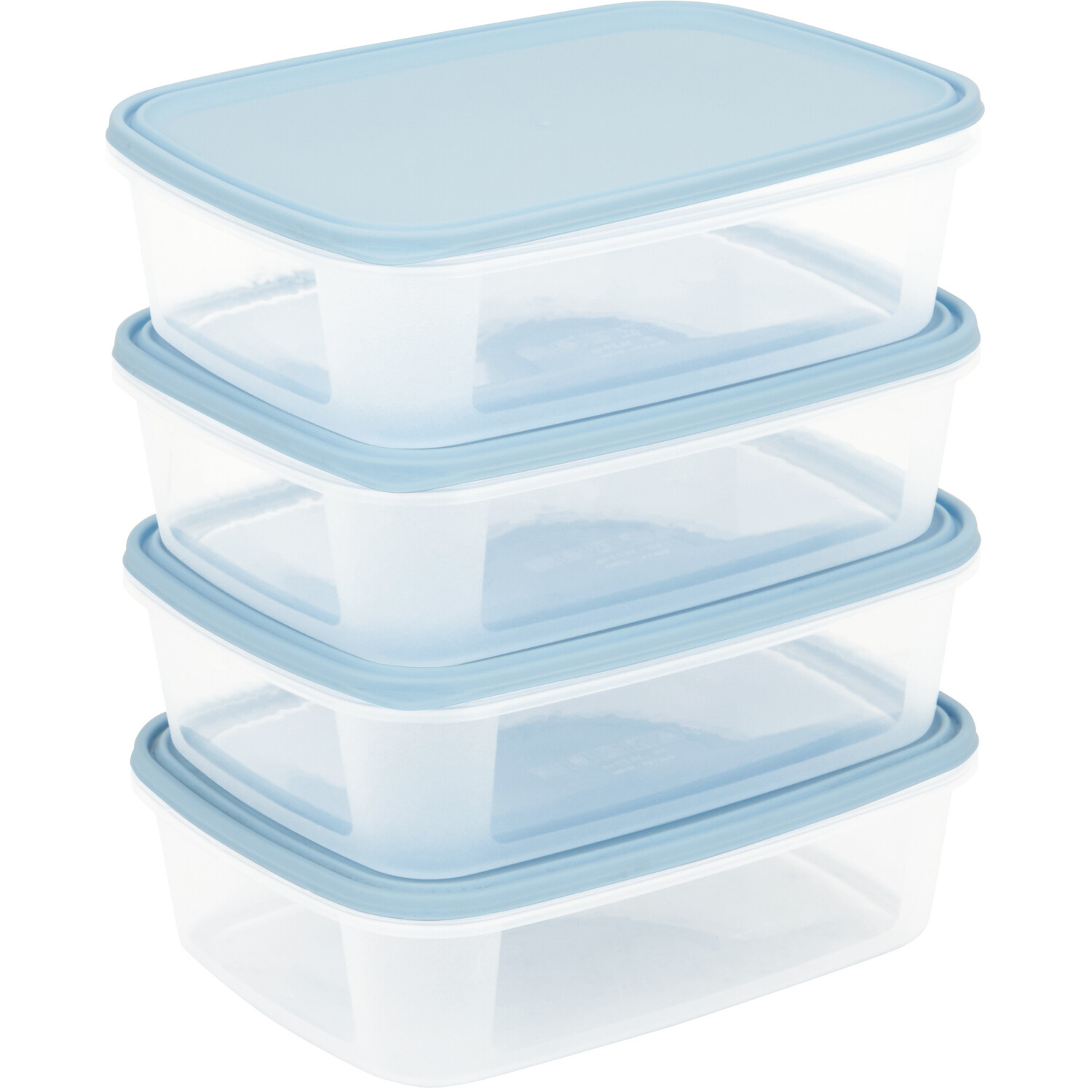 Set of 4 Everyday Food Boxes - Clear Image 2