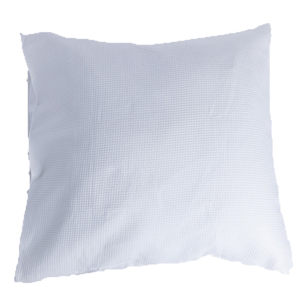 Serene Waffle Weave Cotton Slate Pillowcase Unit 50 x 50cm Image 1