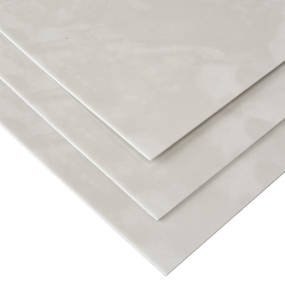 Living and Home Marble Patterned Beige Self Adhesive PVC Wall Sticker 10 Pack Image 4