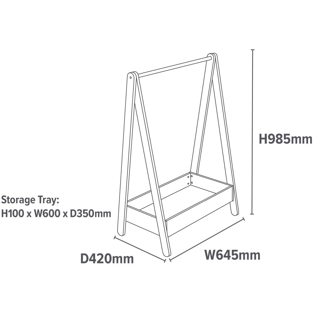 Liberty House Toys Kids Dressing Rail Rail Image 9