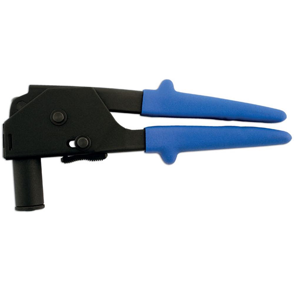 Laser 5494 Long Reach Blue and Black Plastic Riveter with 40 Rivets Image 4