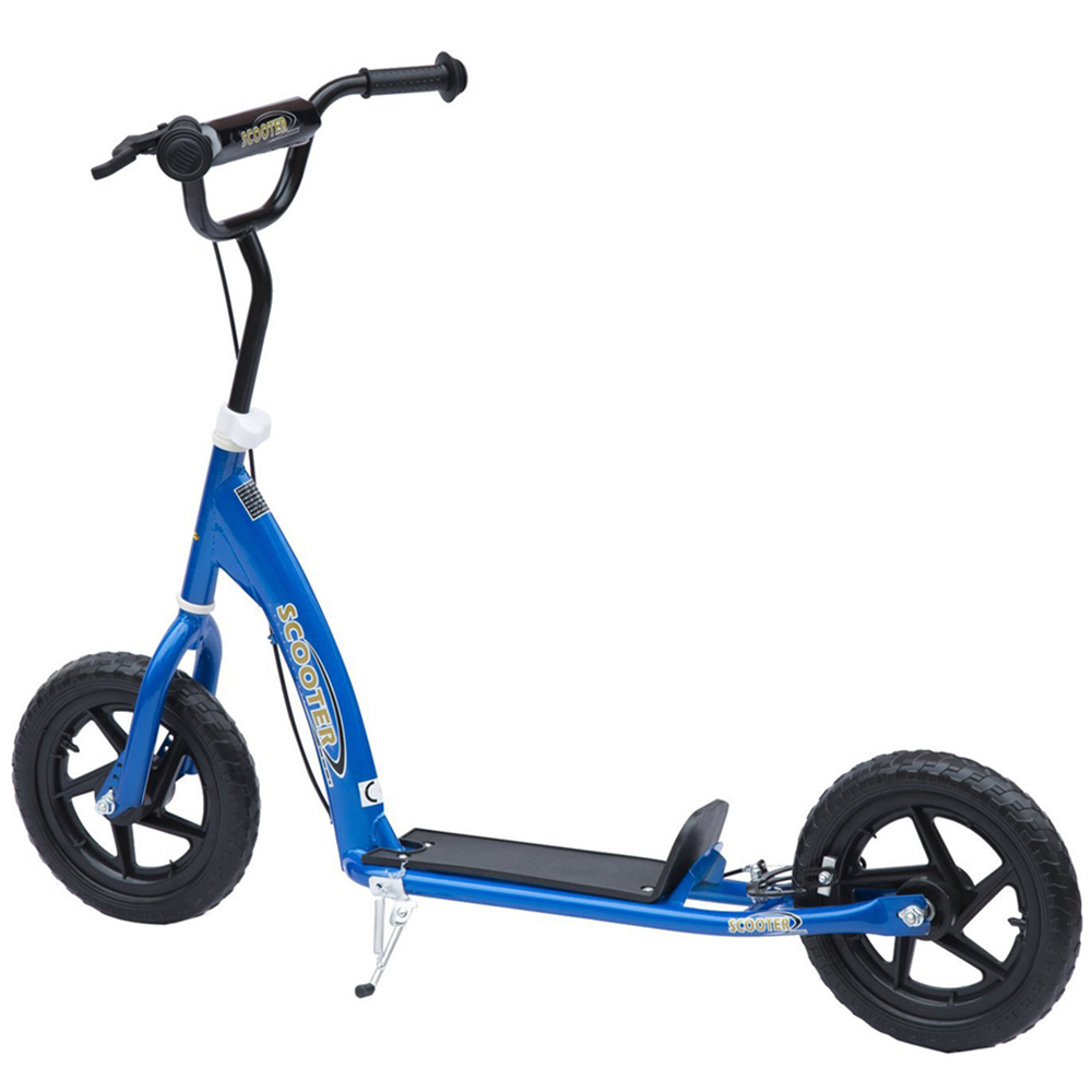 Tommy Toys 12 Inch Blue Kids Push Scooter Image 1