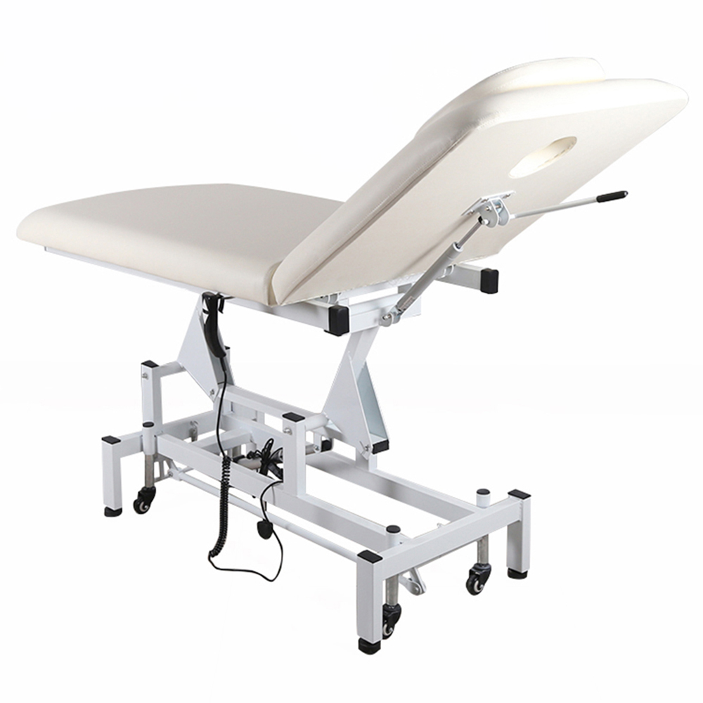 Living and Home Electric Beauty Bed with Adjustable Reclining Backrest Image 3