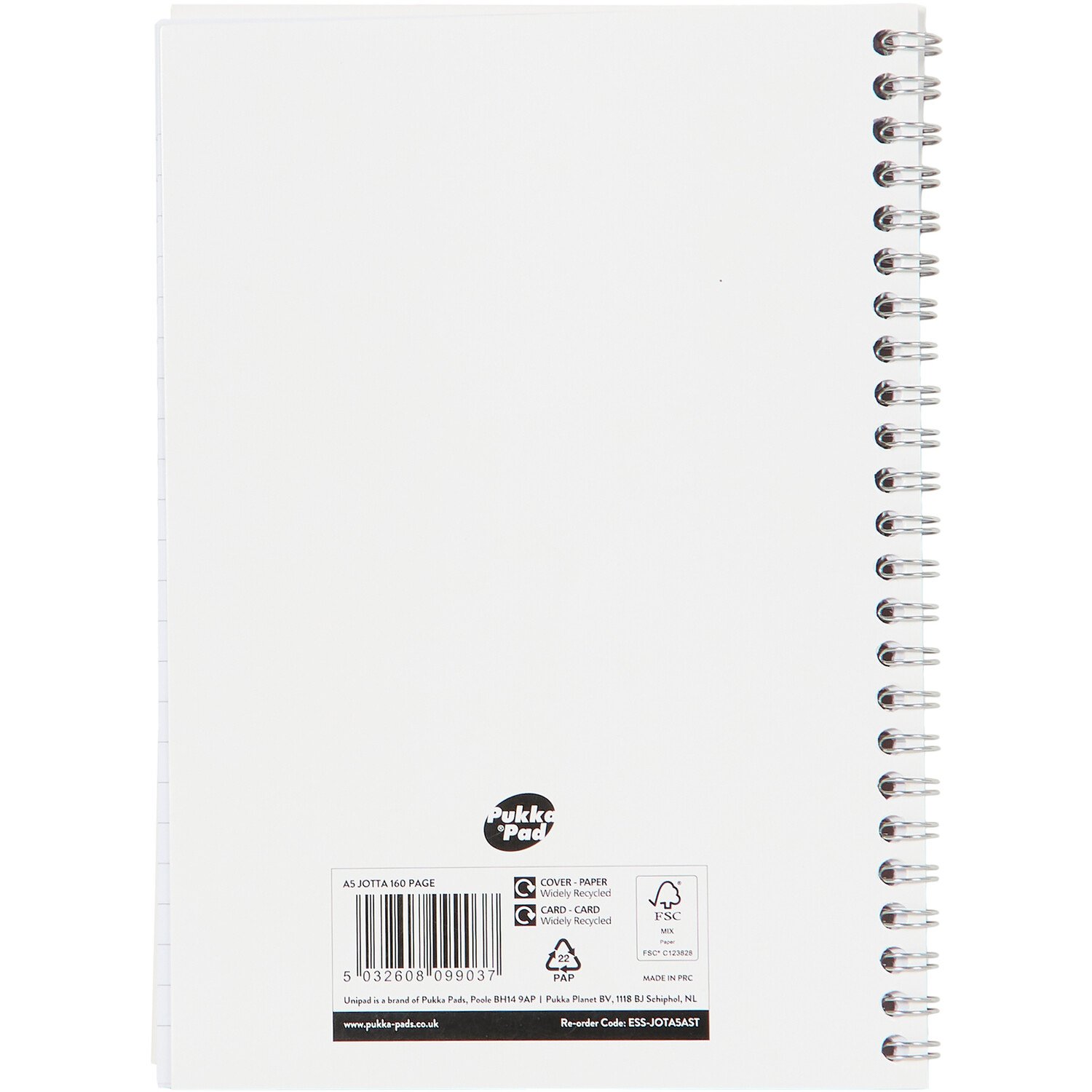 Unipad Essentials A5 Jotta Assorted Image 3