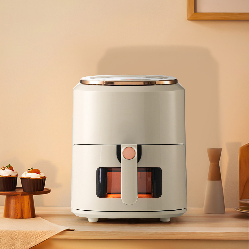 Living and Home DM0618 4.5L White Digital Touchscreen Air Fryer 1400W Image 6