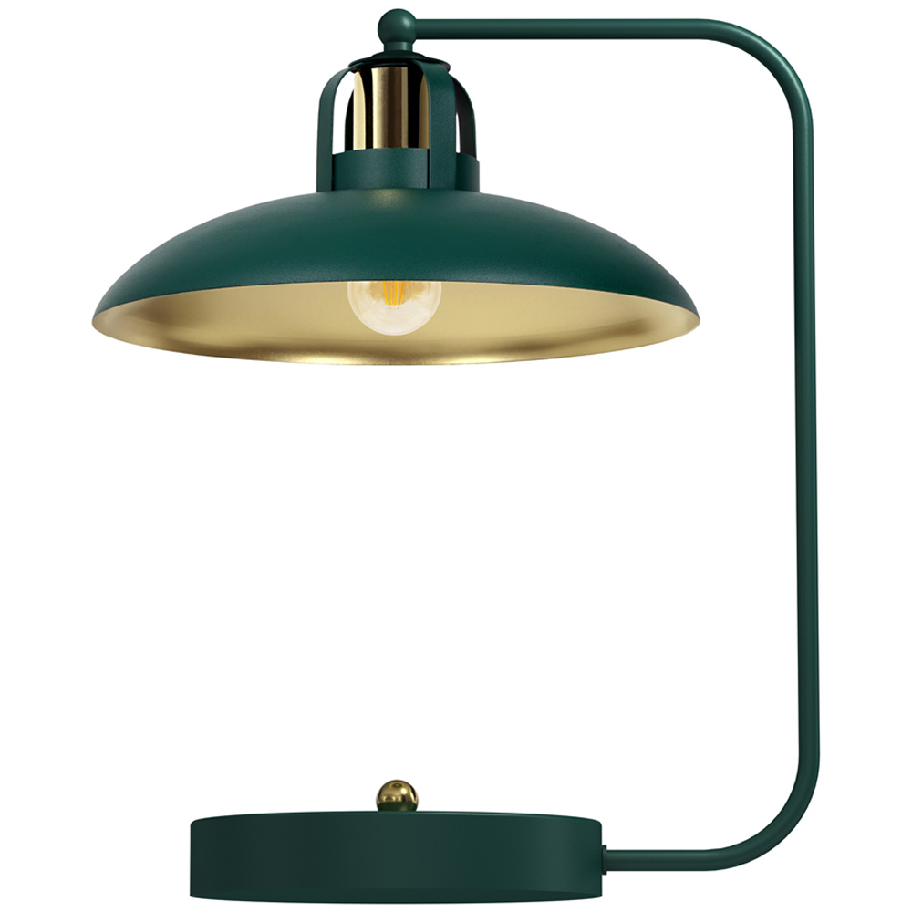 Milagro Felix Green Table Lamp 230V Image 1