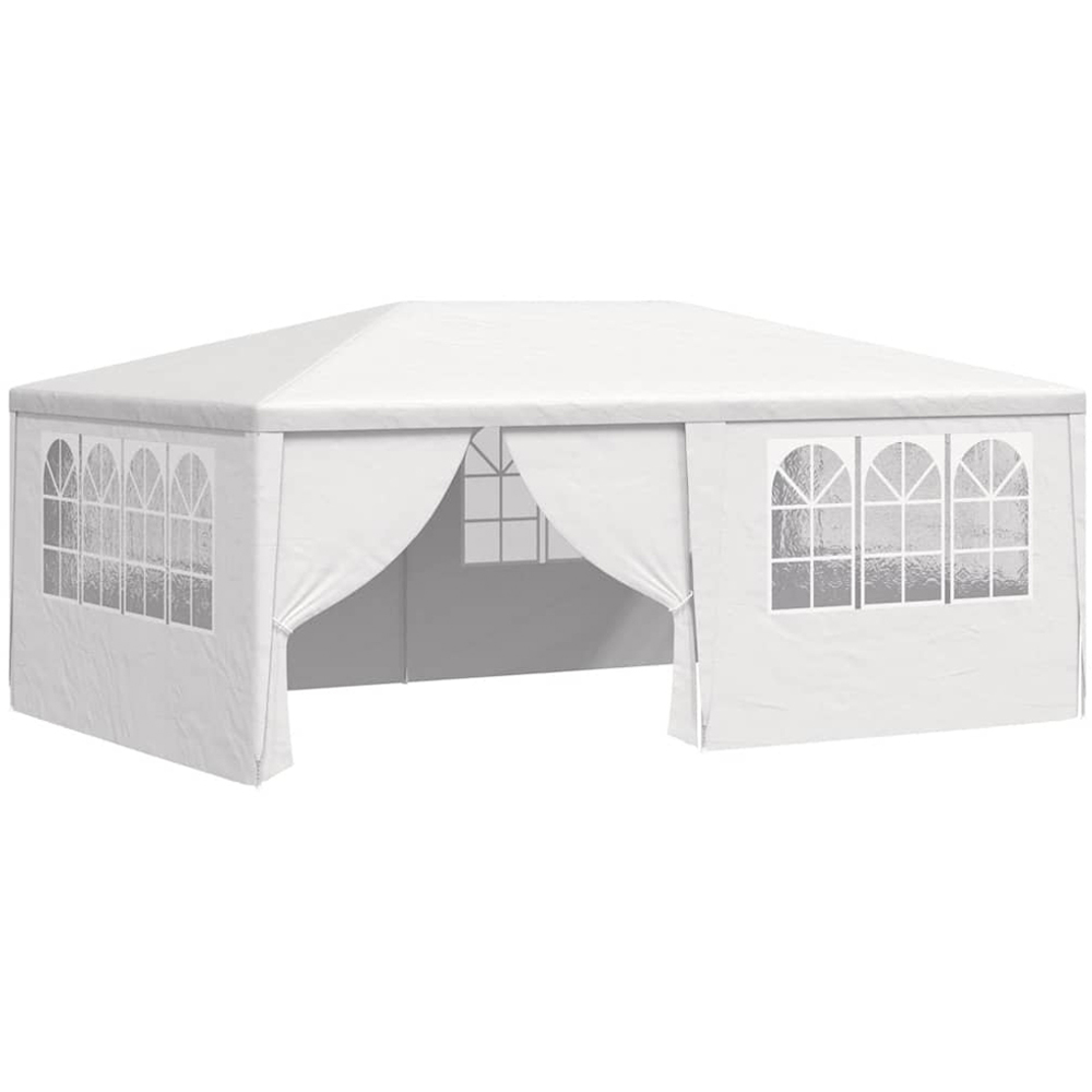 vidaXL 4 x 6m White Party Tent Image 2
