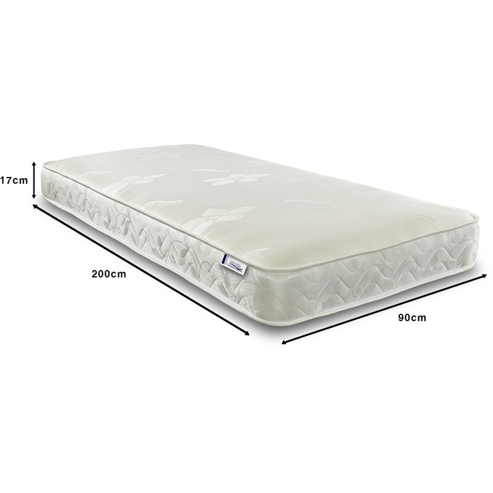 Extreme Comfort Stress Free Essentials European Single Hybrid Memory Foam Pinna Coil Mattress Image 5