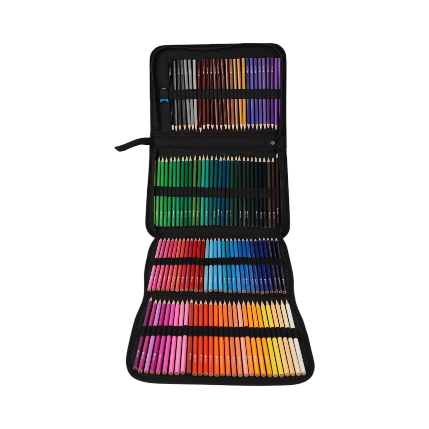 120 Piece Colouring Pencils Zip Up Set - Multicolour Image 4