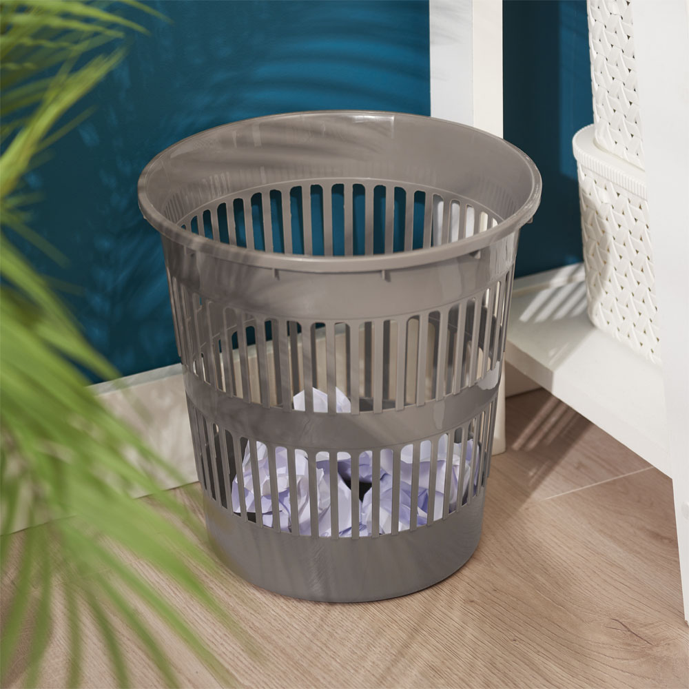 Wilko Mushroom Waste Paper Bin 12L Wilko