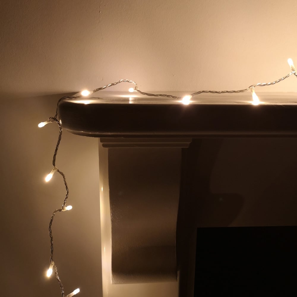 Premier SupaBrights 200 Warm White LED Christmas String Light Image 2