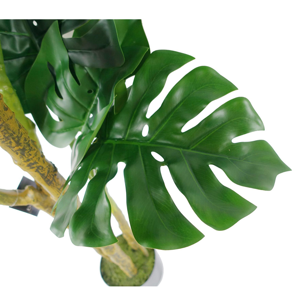 Botanik Premium Monstera Artificial Plant 4.9ft Image 3