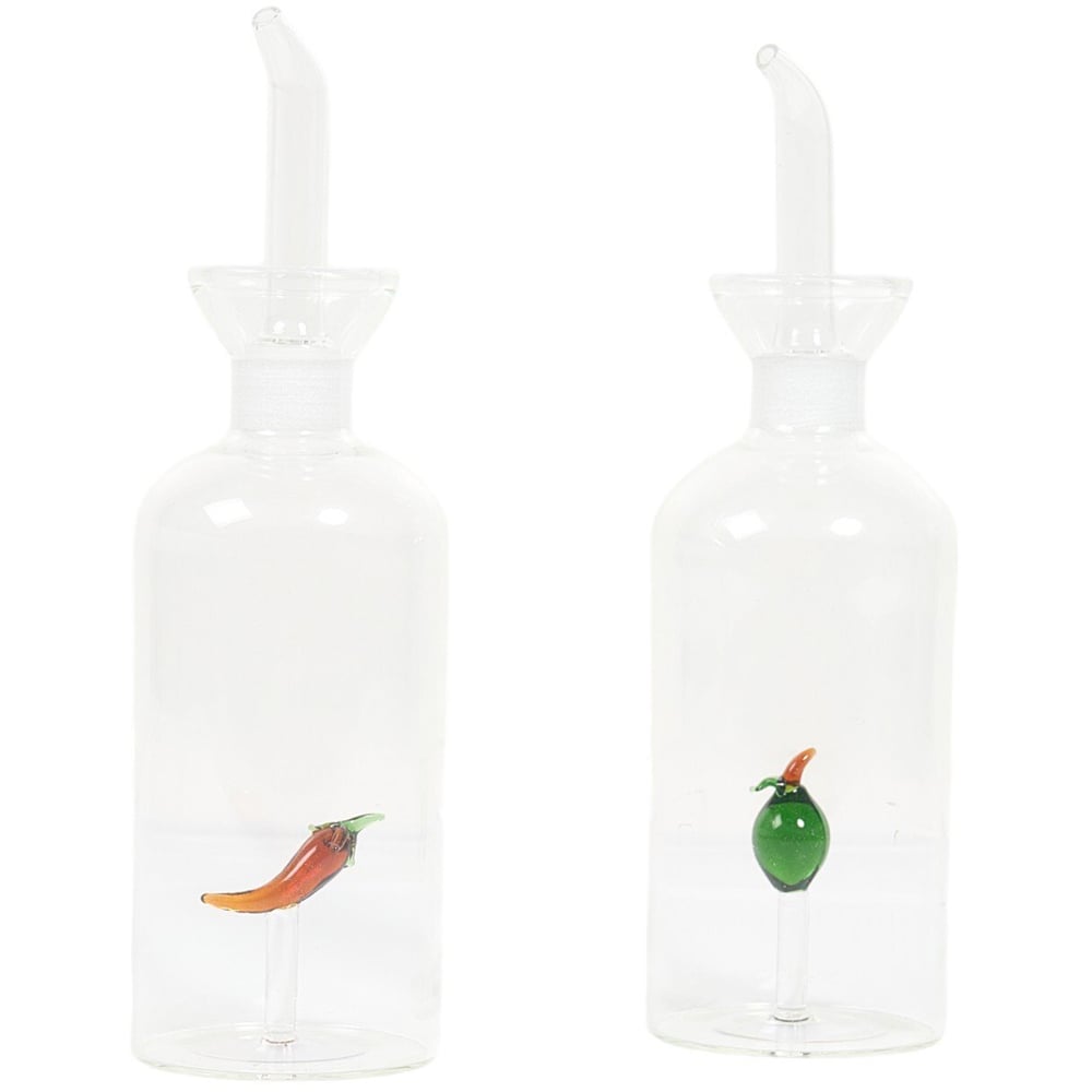 Chilli or Olive Inner Icon Oil Jar Image 1