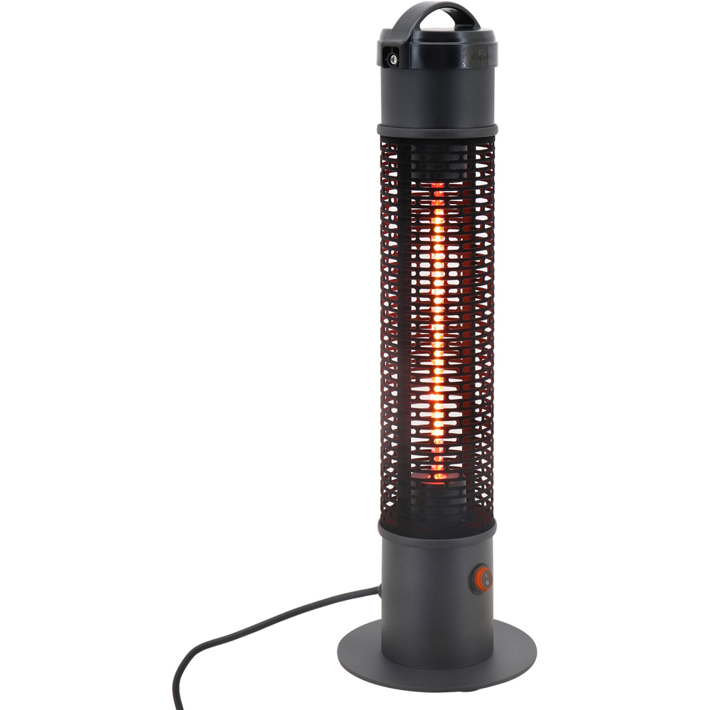Outsunny Infrared Outdoor Electric Heater Grey 1.2kW Image 1