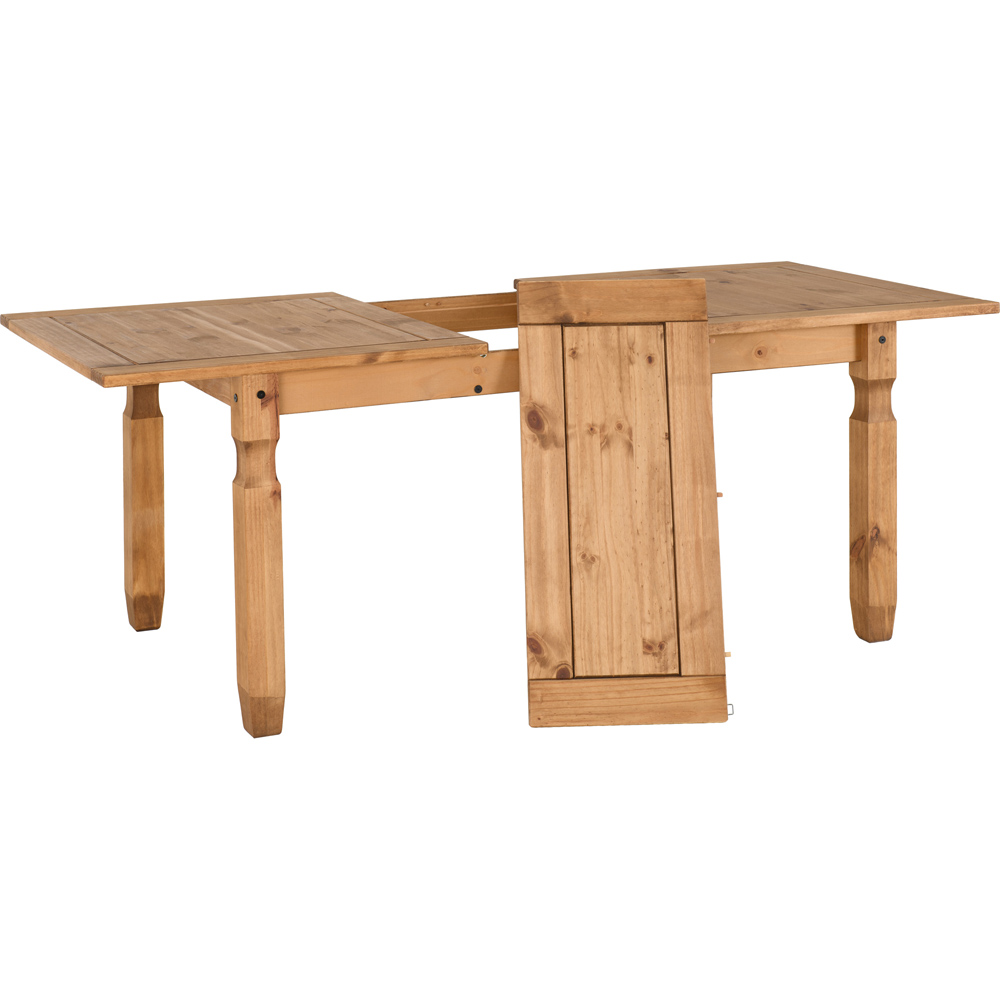 Seconique Corona 8 Seater Extending Dining Set Distressed Waxed Pine Image 6