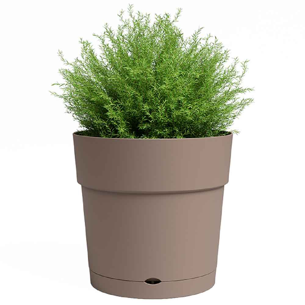 Artevasi Capri Taupe Wide Pot 40cm Image 3