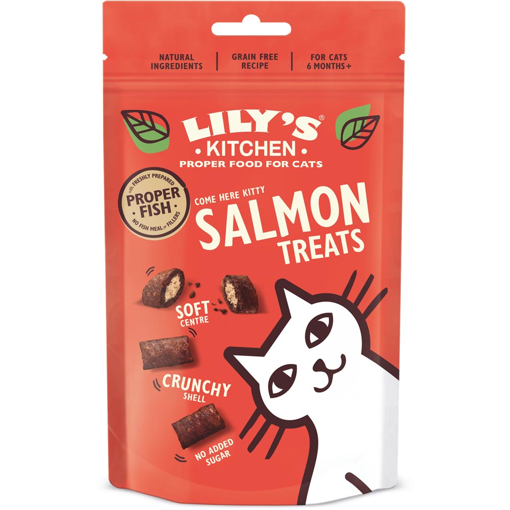 Lily's Kitchen Cat Treats Salmon 60g Image