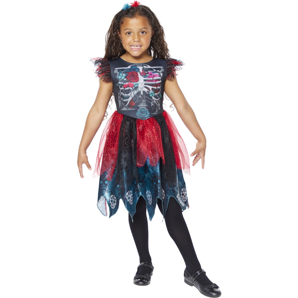 Wilko Day of the Dead Costume Age 7 to 8 Years Image 2