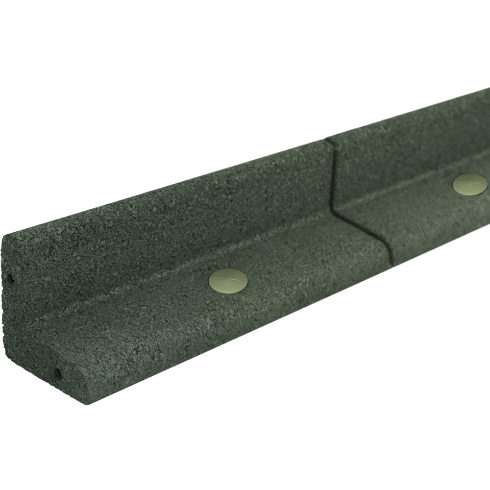 MonsterShop 1.2m 4 Pack Green Flexible Lawn Edging Image 4