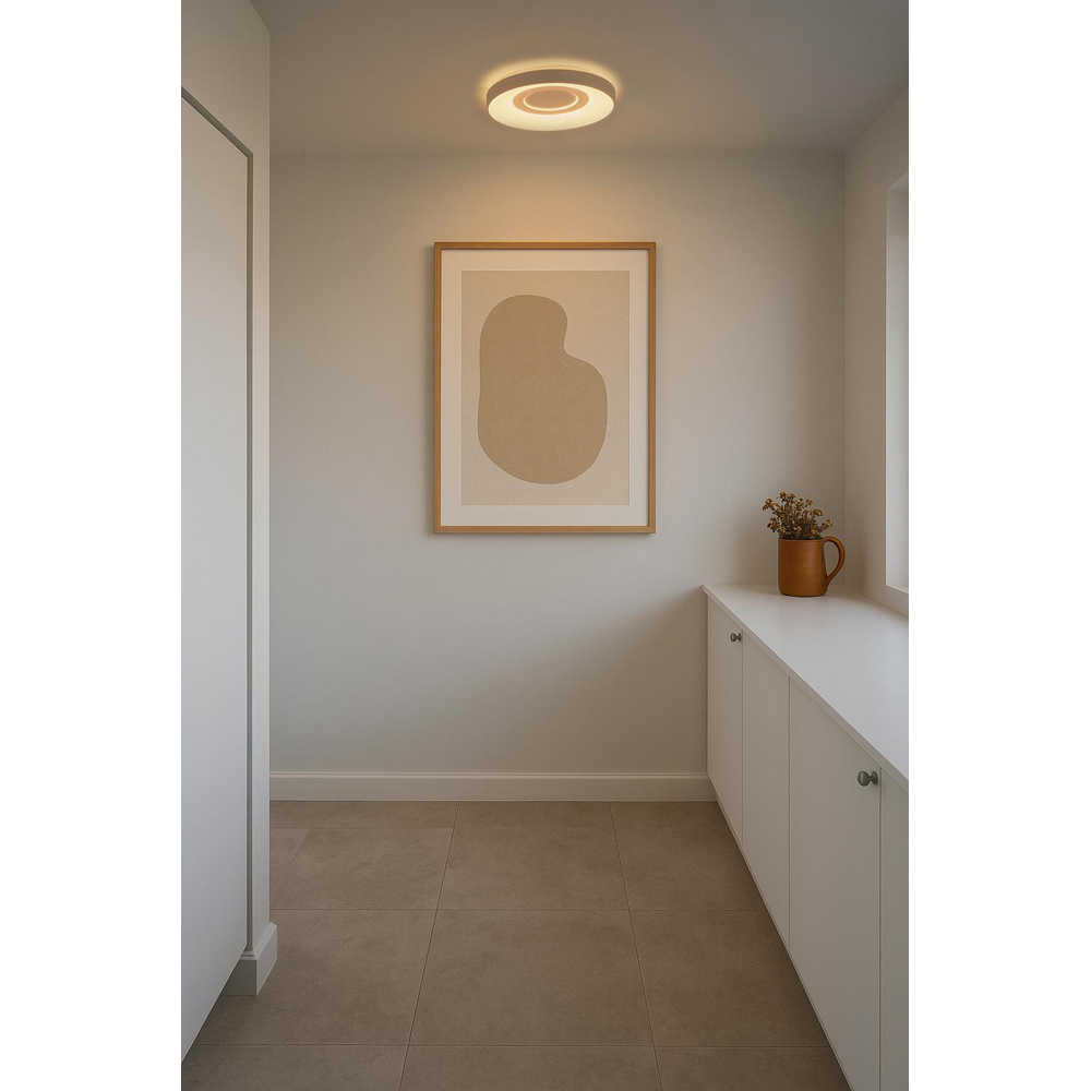 Nordlux Halyna White Ceiling Light Image 2