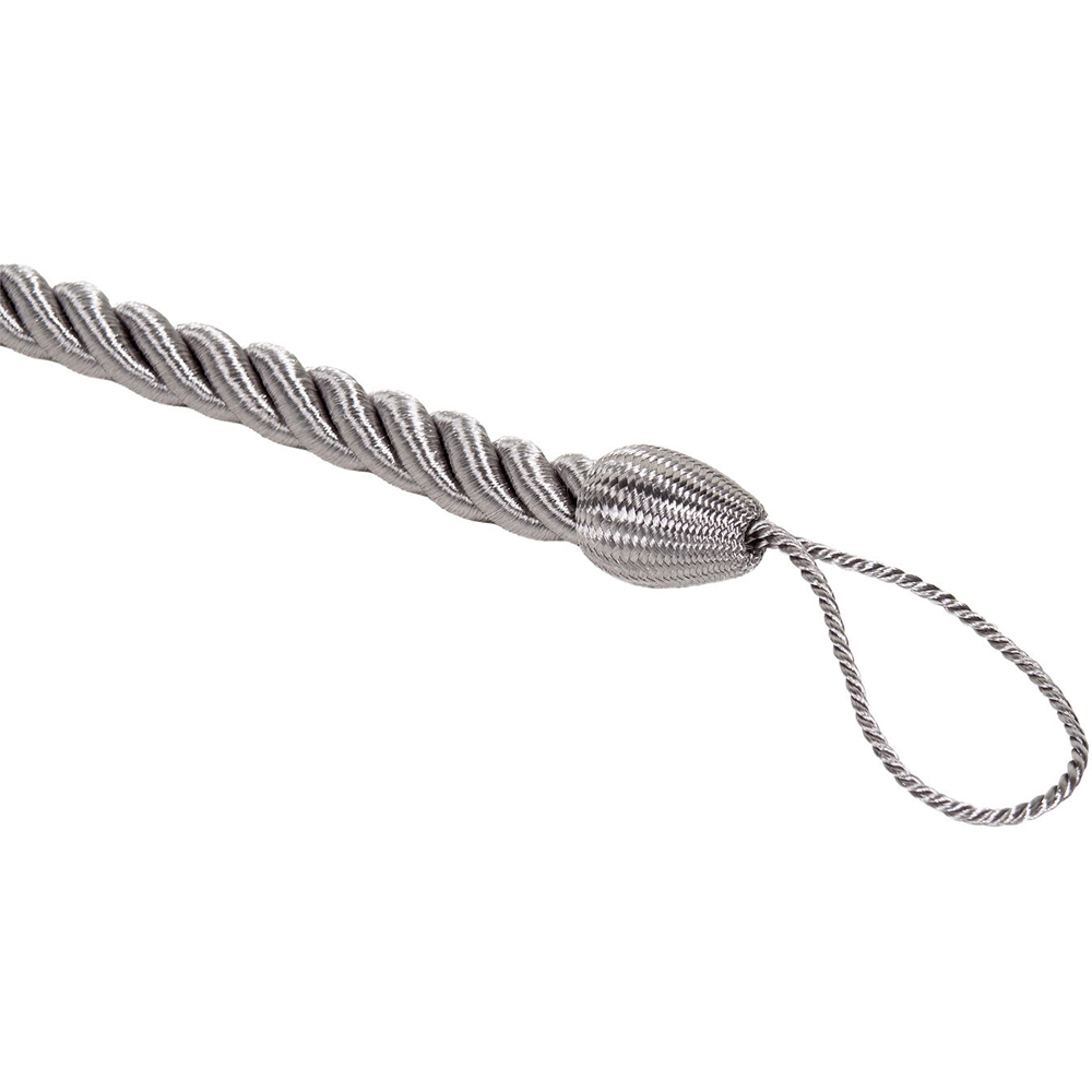 Rope Tie Back Grey Image 3