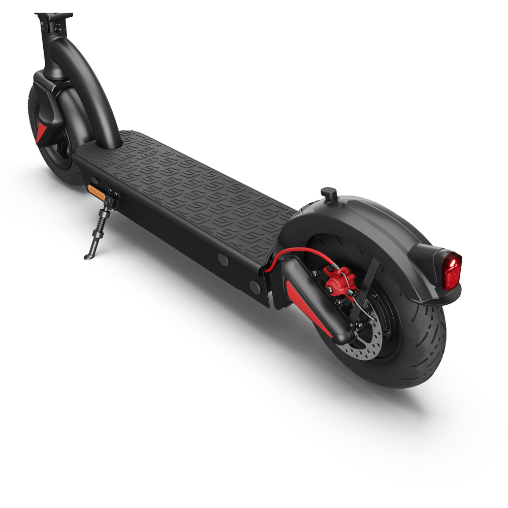 Sharp Black Kick Scooter with Rear Suspension Image 5
