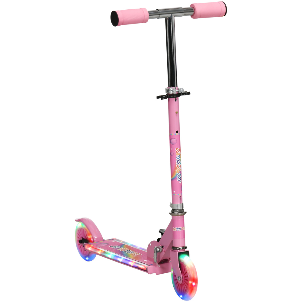 Tommy Toys Pink 2 Wheels Kids Scooter Image 1
