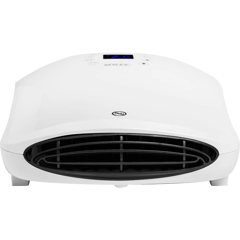 Mylek White Electric Wall Mounted Fan Heater 2000W Image 3