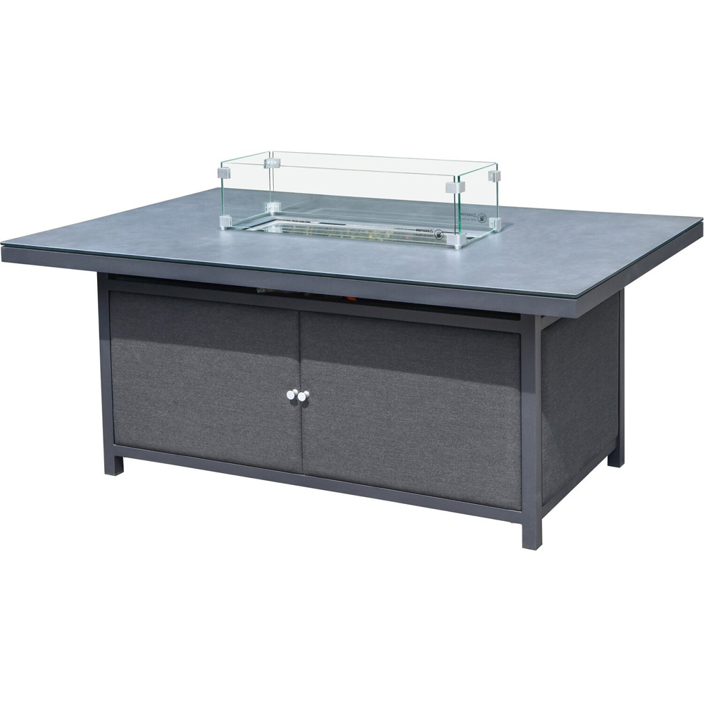 Malay Deluxe Ibiza 9 Seater Modular Dining Set Grey Image 4