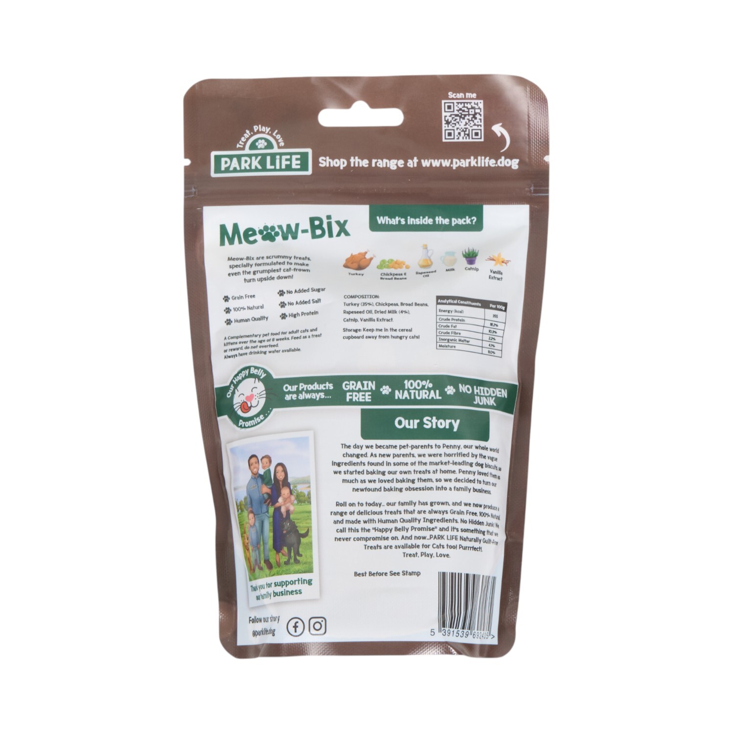 Meow Bix Pudding Cream Cat Treats Image 2