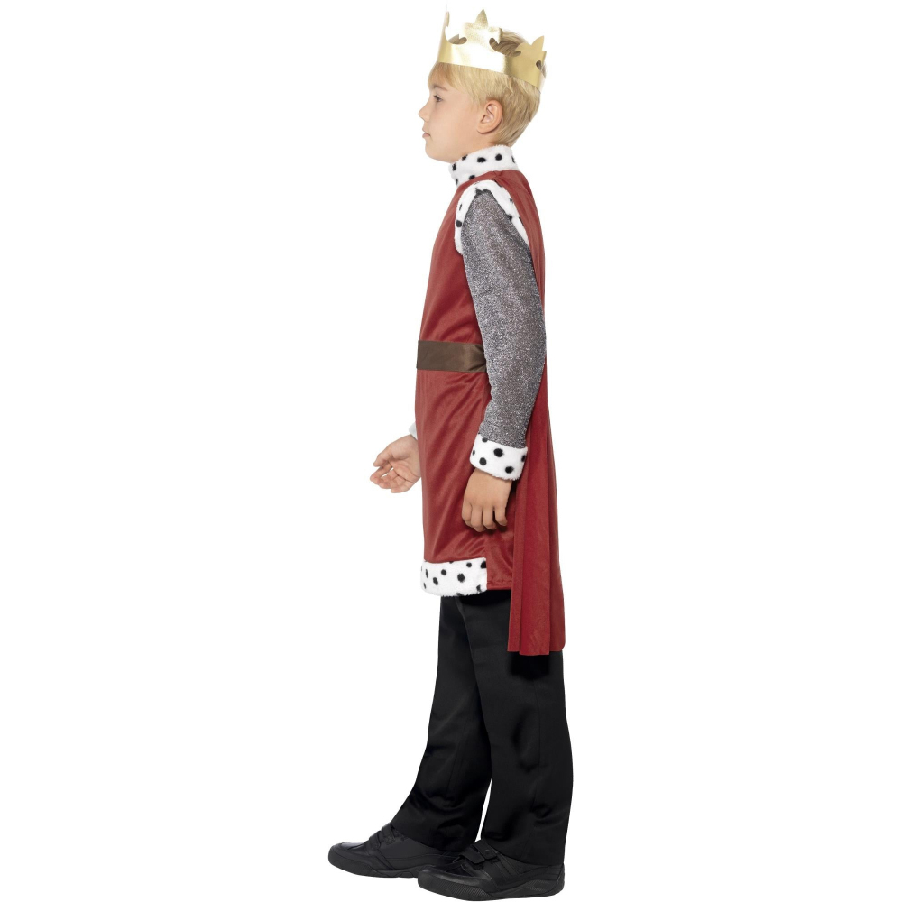 Rubies Kids King Arthur Medieval Costume 4-6 Years Image 3
