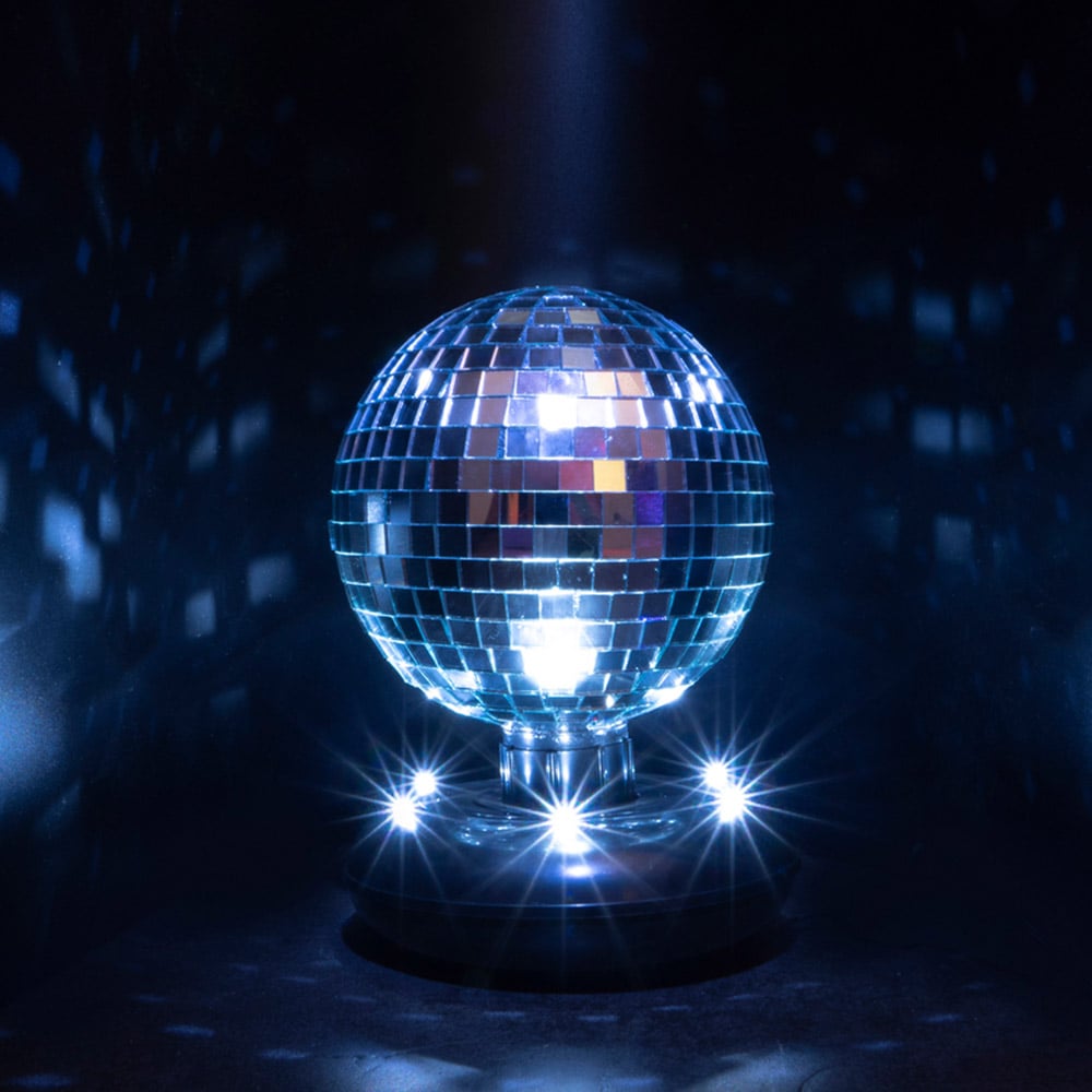 Cheetah LED Mirror Ball 6 inch Image 2