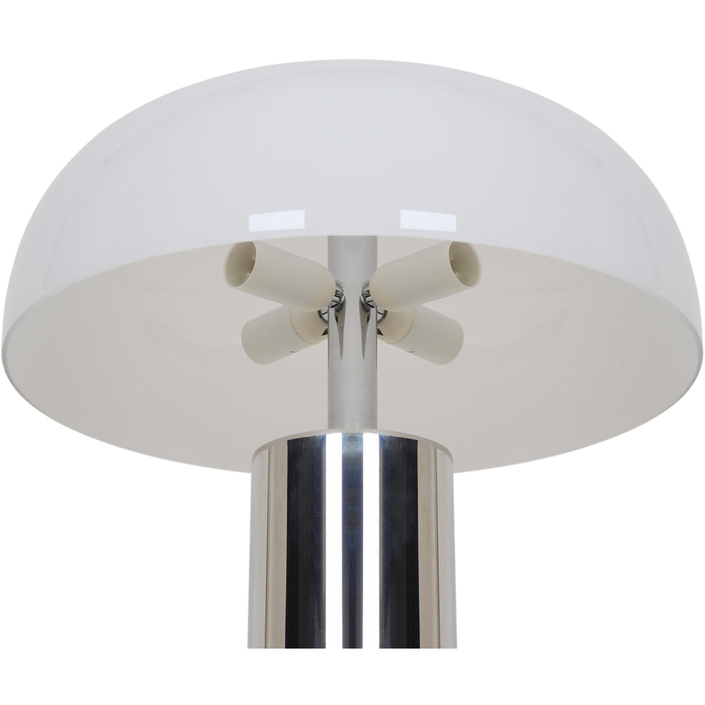Nordlux Gabrielle Opal Shade Chrome Table Lamp Image 4