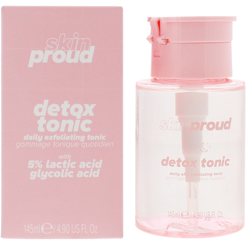 Skin Proud Detox Tonic Exfoliating Tonic 145ml Image 2