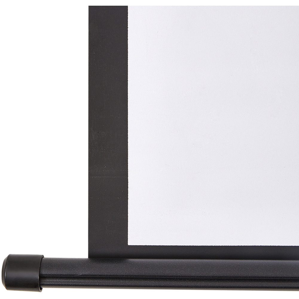 Living and Home 4:3 Manual Roll-Up Portable Projector Screen 60 inch Image 4
