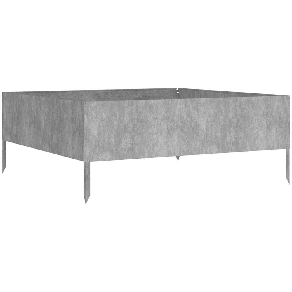 vidaXL Brown Corten Steel Raised Garden Bed 41 x 100 x 100cm Image 3