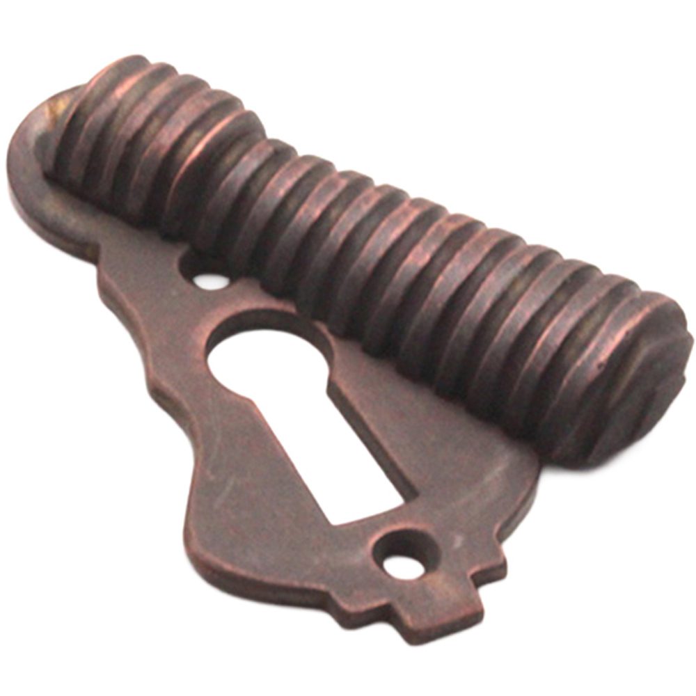 Spira Brass Beehive Aged Bronze Escutcheon Image