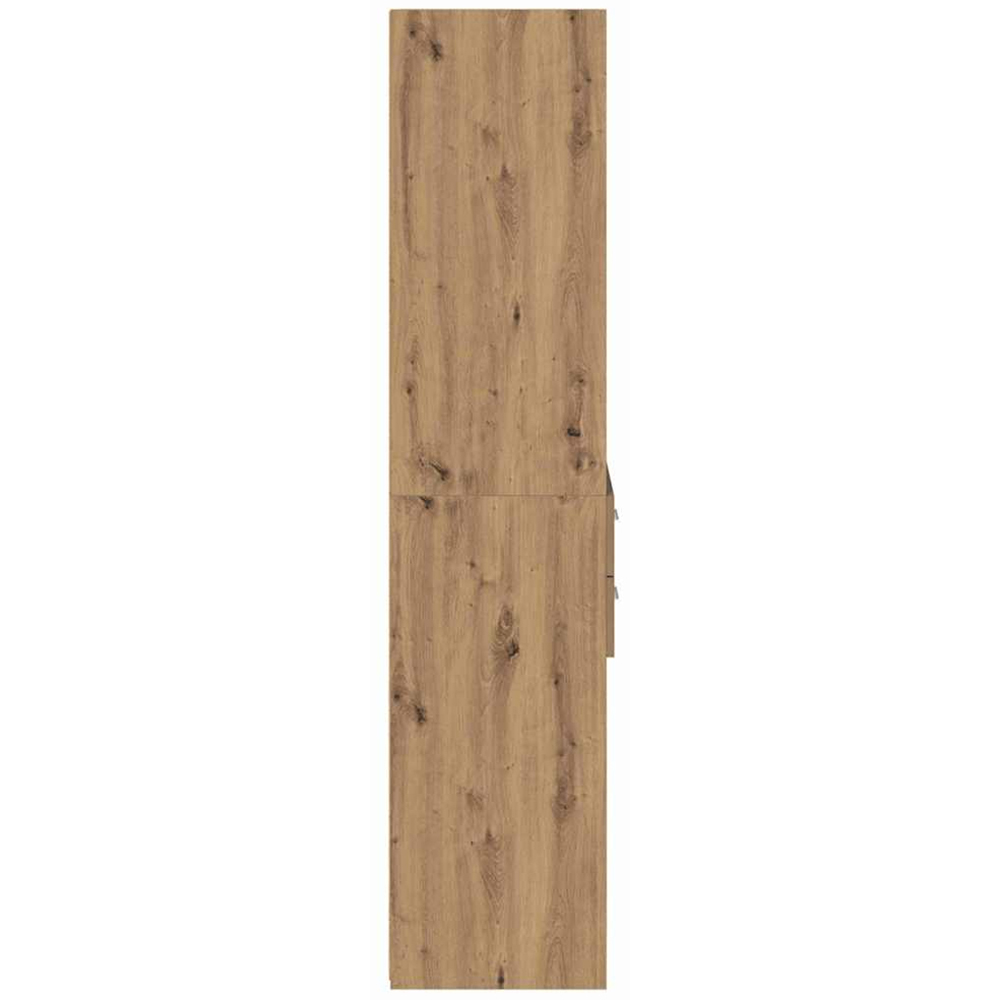 vidaXL 2 Drawer 5 Shelf Artisan Oak Highboard Image 6