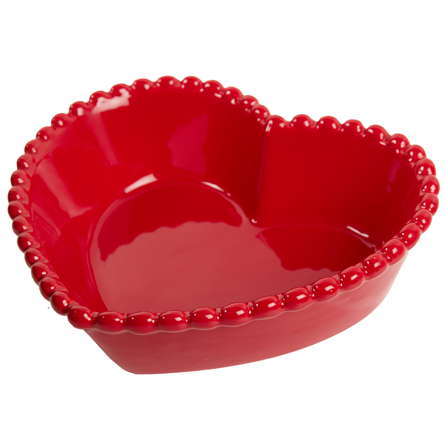Set of 3 Heart Bowls - Red and Pink Image 5