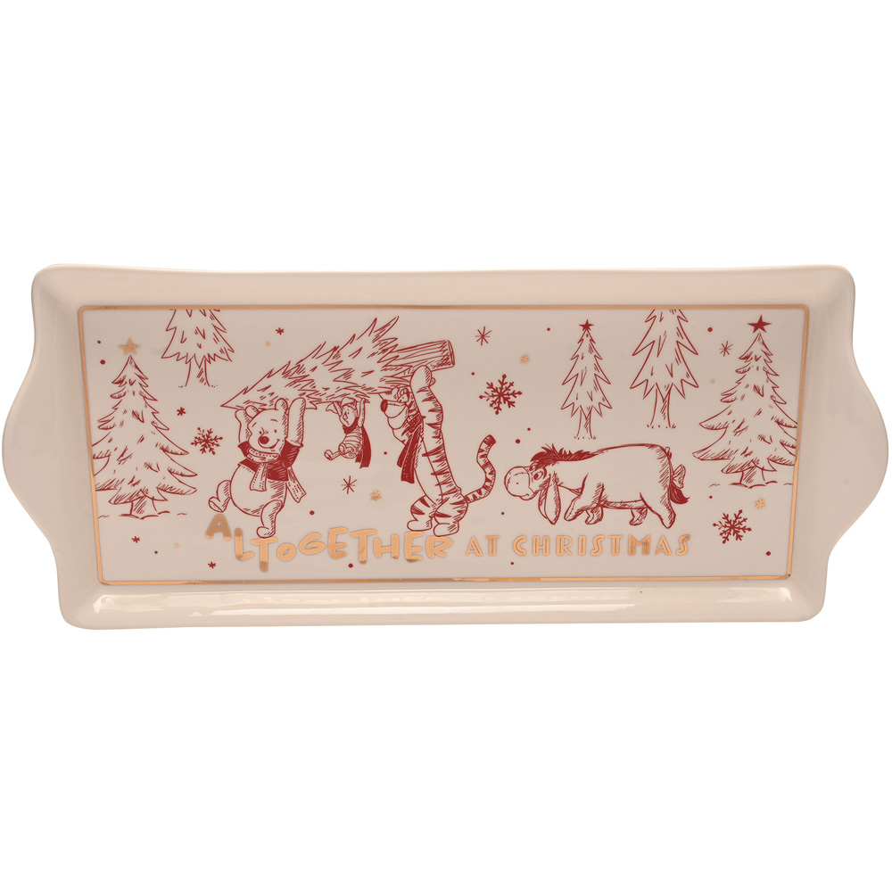 Disney Winnie the Pooh Rectangle Serving Plate Image 1