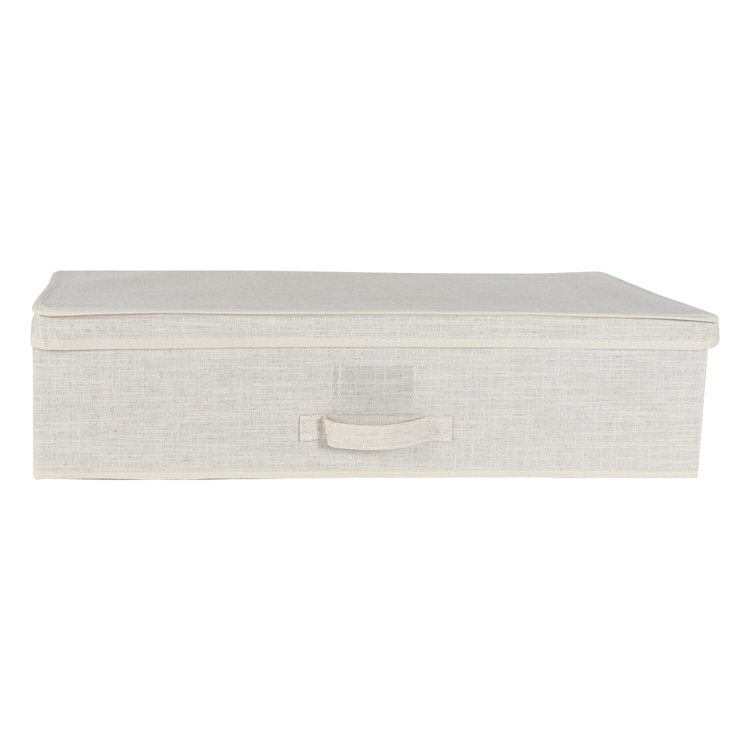 Large Cream Under Bed Storage Box Image 2