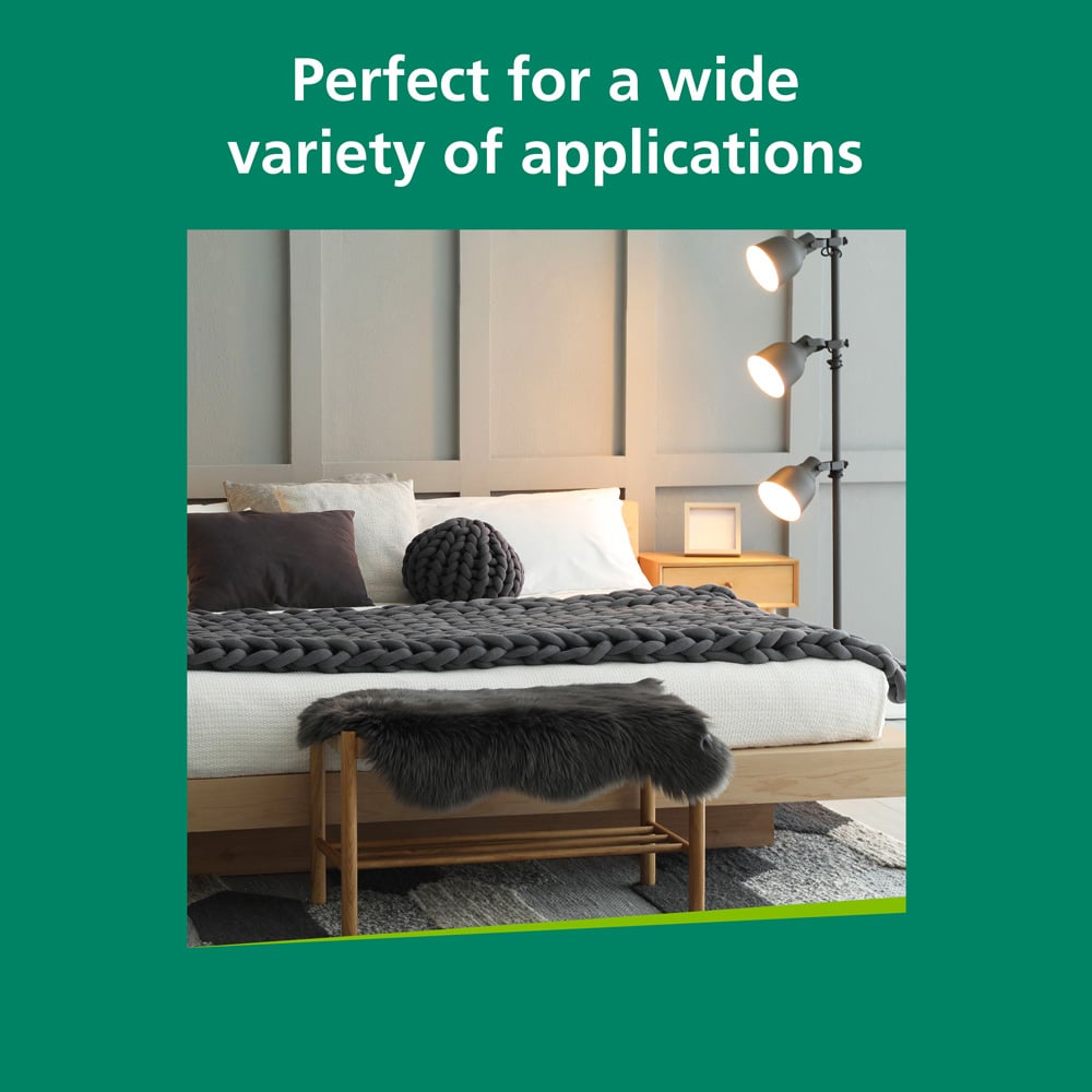 Sylvania 4 Pack ToLEDo GLS Warm White B22 13W LED Bulb Image 5