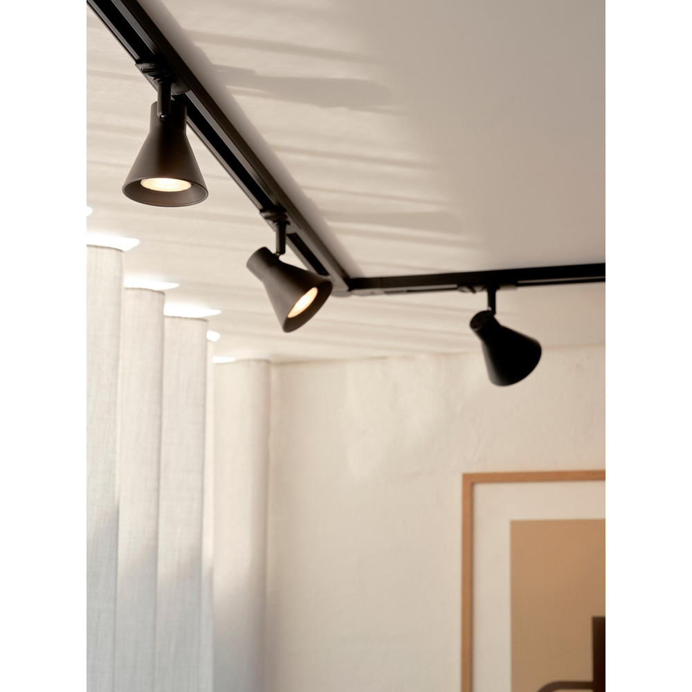 Nordlux Eik Link GU10 Black Spot Track Light Image 2