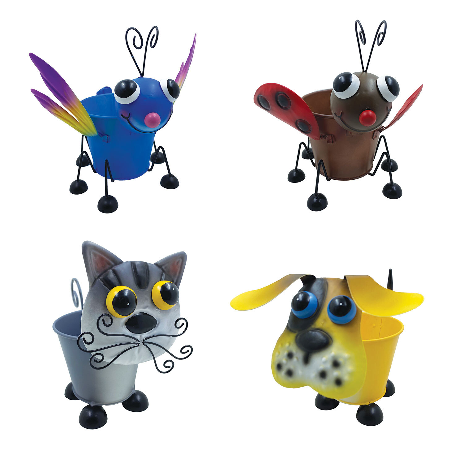 Metal Animal Planters Image