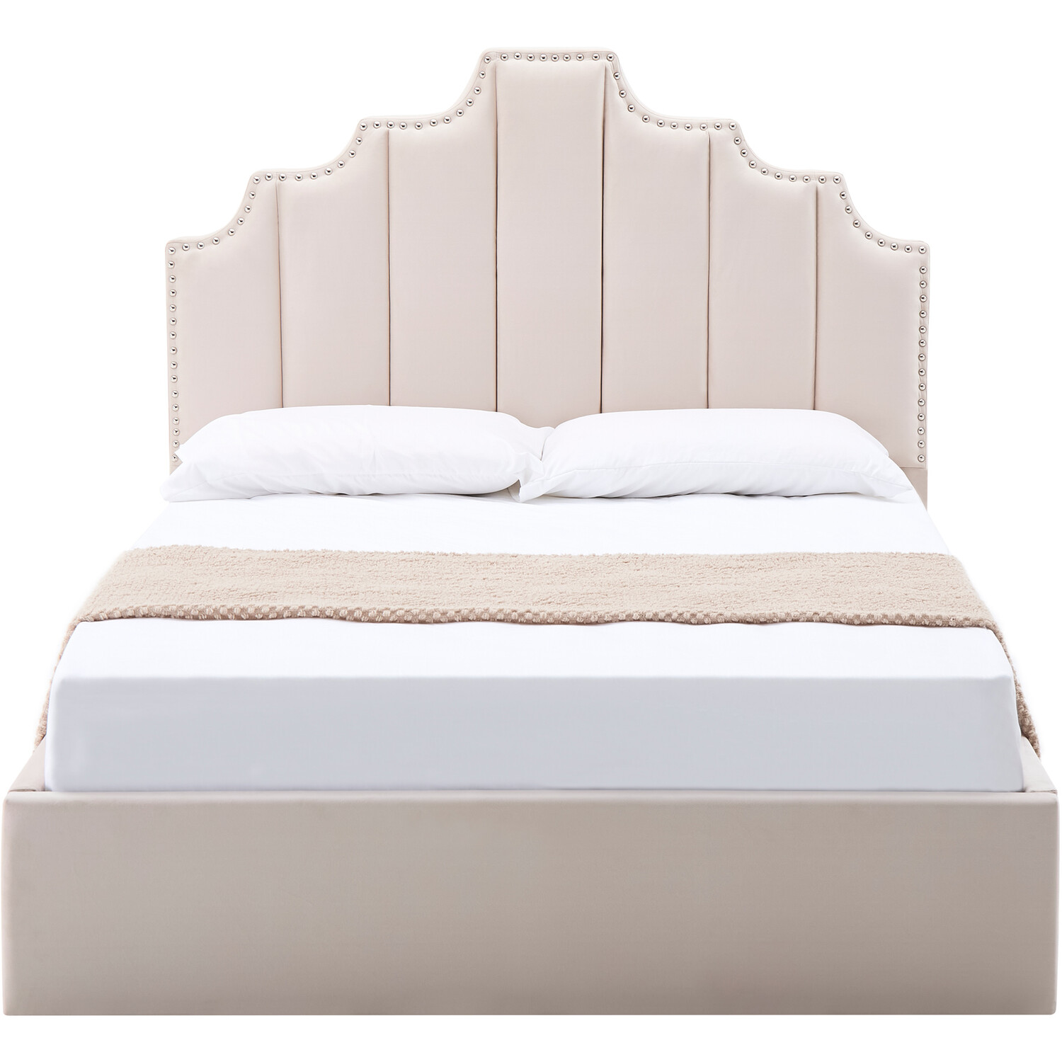 Lipton Ottoman Bed - Cream / King Image 13