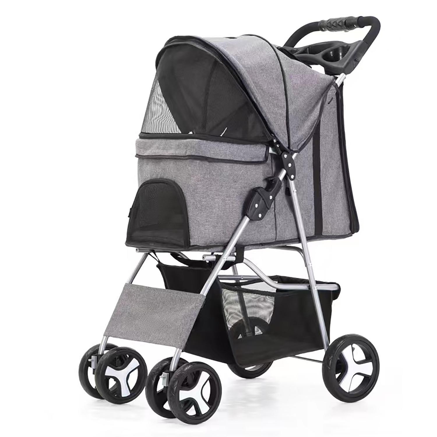 Pet Stroller Grey - Grey Image