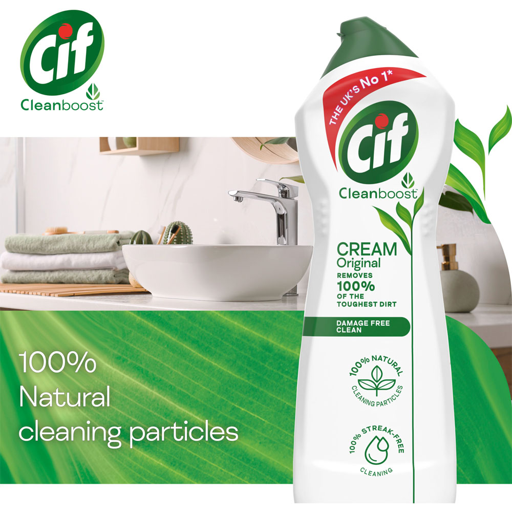 Cif Original Cream Cleaner Case of 8 x 500ml Image 6